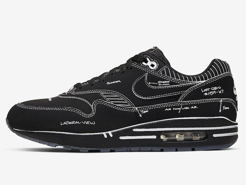 Air Max 1 “Black Schematic”