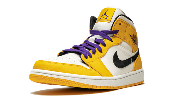Air Jordans 1 Mid SE “Lakers” 852542-700