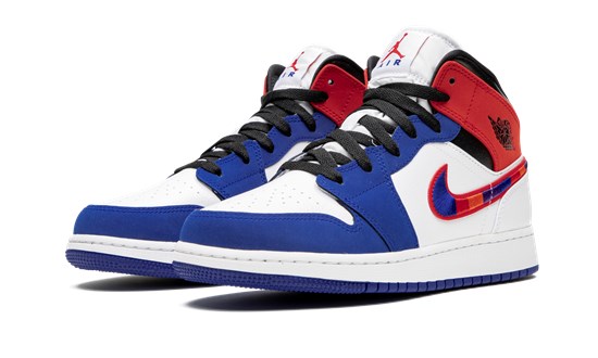 Air Jordans 1 Mid SE “Multicolor Swoosh”852542-146