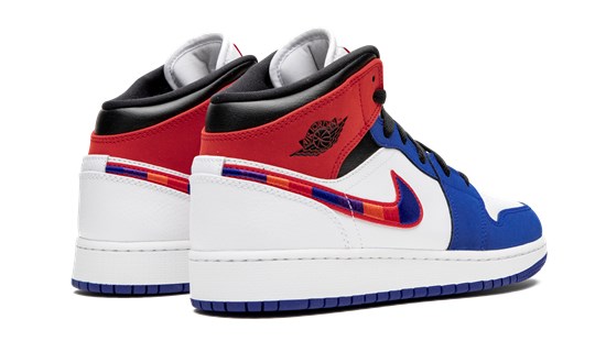 Air Jordans 1 Mid SE “Multicolor Swoosh”852542-146